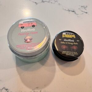 VanMan's Pearl Eye Cream & Tallow & Honey Balm - Mint & Black